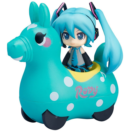 投げ売り堂 - ねんどろいどぷらす ボーカロイド 激走プルバックカー 初音ミク＆キュートロディ(ミント) 「初音ミク×CuteRody」_00