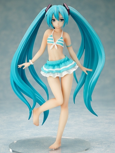 投げ売り堂 - 初音ミク 水着Ver. 「キャラクター・ボーカル・シリーズ 01 初音ミク」 S-style 1/12 PVC製塗装済み完成品_00