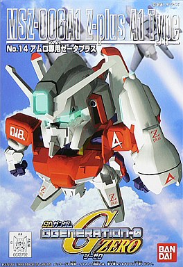 投げ売り堂 - アムロ専用ゼータプラス 「SDガンダム GGNERATION-0」 No.14_00