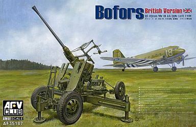 投げ売り堂 - 1/35 ボフォースQF40mmMk.III対空砲 後期型 イギリス軍仕様 [AF35187]_00