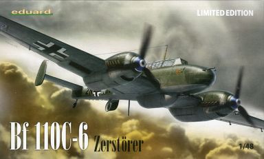 投げ売り堂 - 1/48 メッサーシュミット Bf-110C6 「リミテッドエディションシリーズ」 [1182]_00