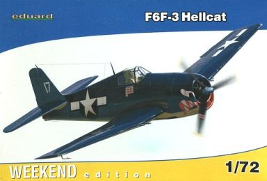 投げ売り堂 - 1/72 F6F-3 Hellcat -F6F-3 ヘルキャット- WEEKEND edition [7414]_00