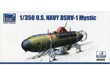 投げ売り堂 - 1/350 米・DSRV-1ミステック深海救助艇3セット入 [RC28009]_00