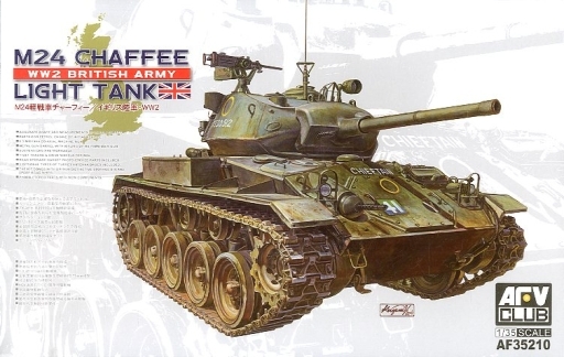 投げ売り堂 - 1/35 M24軽戦車チャーフィー/イギリス陸軍WWII [AF35210][タイムセール]2018/04/05 23:59まで! _00