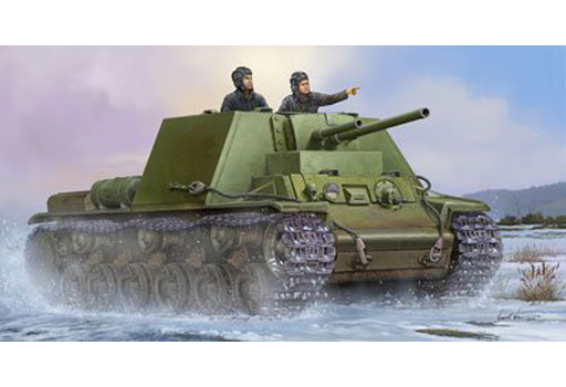 投げ売り堂 - 1/35 ソビエト軍 KV-7 自走砲 Mod.1941 [09503]_00