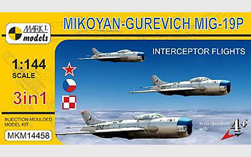 投げ売り堂 - 1/144 MiG-19P 迎撃隊 (ソ連、チェコ、ポーランド) [MKM14458]_00