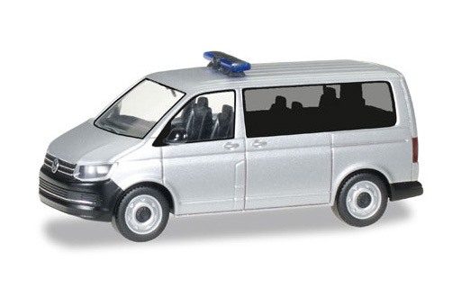 投げ売り堂 - 1/87 ミニキット VW T6 バス(シルバーメタリック) [012911]_00