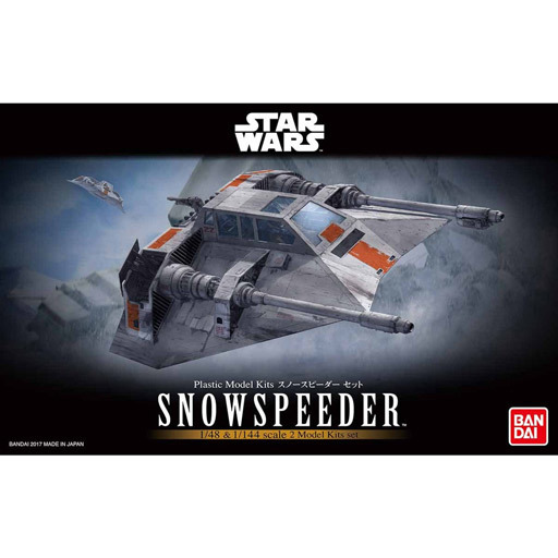 投げ売り堂 - 1/48＆1/144 スノースピーダーセット(2機セット) 「スター・ウォーズ エピソード5/帝国の逆襲」_00