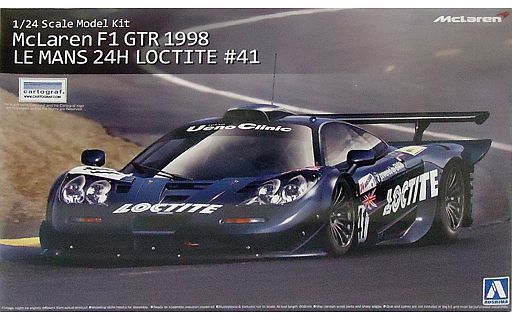 投げ売り堂 - 1/24 マクラーレン F1 GTR 1998 ルマン24時間 ロックタイト #41 「スーパーカーシリーズ No.15」 海外版_00
