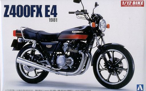 投げ売り堂 - 1/12 カワサキ Z400FX E4 「バイクシリーズ No.46」 [54291]_00