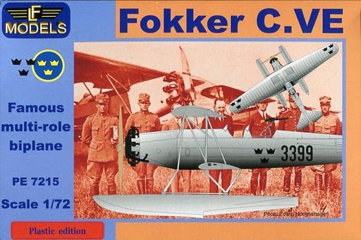 投げ売り堂 - 1/72 フォッカーC.VE/S.6H水上機 マーキュリーエンジン ”スウェーデン空軍” [LFMP7215]_00