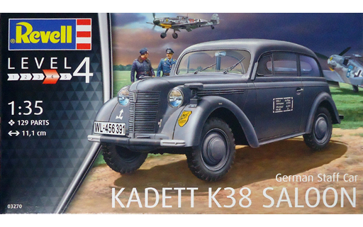 投げ売り堂 - 1/35 ドイツスタッフカー カデットK38サルーン [03270]_00