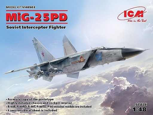 投げ売り堂 - 1/48 ミグ MIG-25 PD [48903]_00