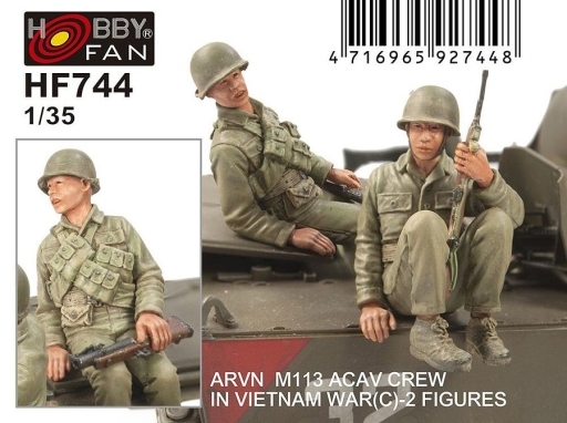 投げ売り堂 - 1/35 ベトナム共和国陸軍M113クルー(Cセット) レジンキャストキット [HF744]_00