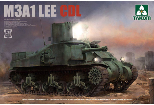投げ売り堂 - 1/35 米軍 M3A1 リー CDL [TKO2115]_00