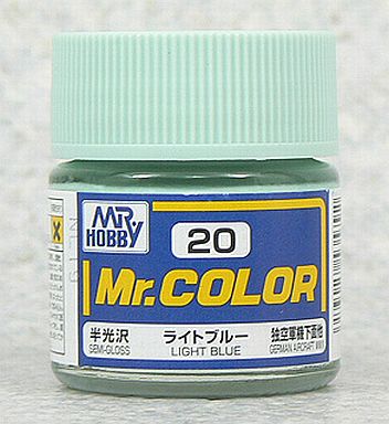 投げ売り堂 - 塗料 Mr.カラー ライトブルー[C20]_00