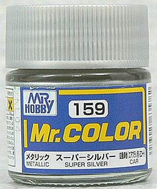 投げ売り堂 - 塗料 Mr.カラー スーパーシルバー[C159]_00