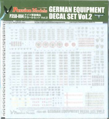 投げ売り堂 - 1/35 WWII ドイツ軍装備品デカールセット Vol.2 [P35D-004]_00