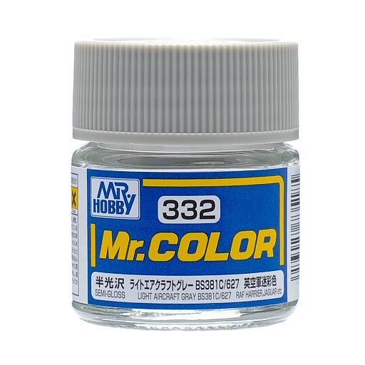 投げ売り堂 - 塗料 Mr.カラー ライトエアクラフトグレー BS381 イギリス空軍迷彩色(半光沢 ラッカー系) [C332]_00