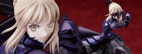 無慈悲なる王、降臨！「セイバーオルタ～卑王鉄槌～ 1/7 塗装済完成品（Fate）」好評発売中！