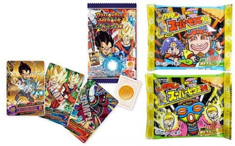 お菓子「ビックリマン スーパーゼウス外伝・ドラゴンボールヒーローズグミ19」が新入荷！