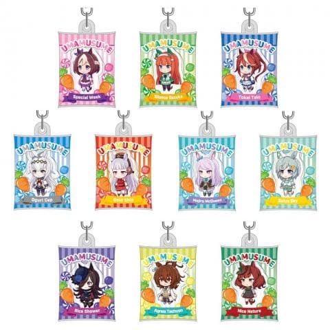 【BOX】エアふわキーホルダー ウマ娘 プリティーダービー 予約受付中!