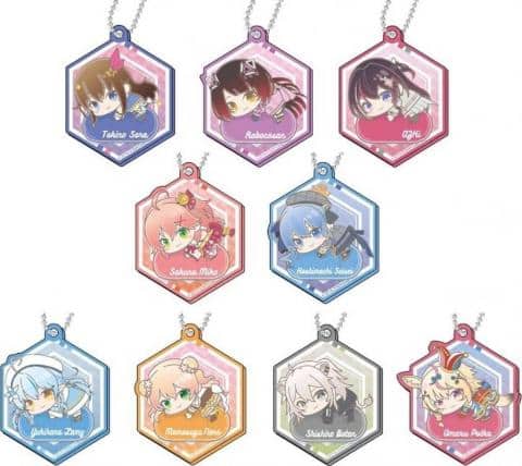【BOX】バーチャルYouTuber ホロライブ キラッとデコフレアクリルキーホルダー はぐみーつ A BOX 予約受付中!