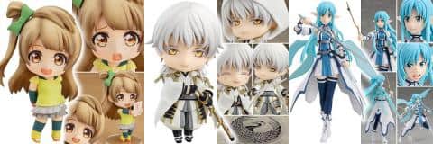 フィギュア「ねんどろいど 鶴丸国永、南ことり」等、新入荷です!