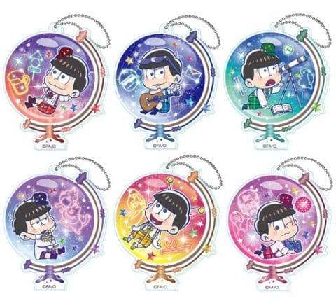 雑貨「おそ松さん とじコレ アクリルキーチェーン ～星松～」好評発売中！