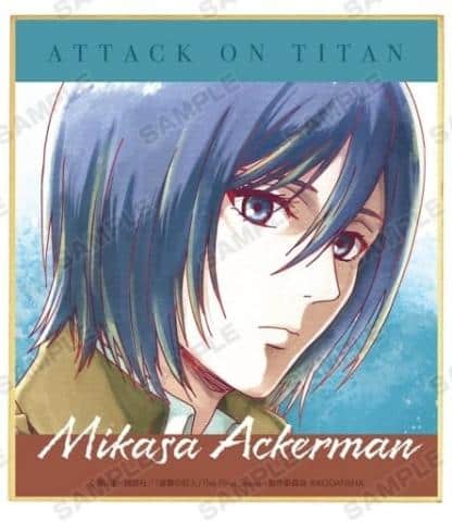 今日のキャラたん♪2/10は進撃の巨人「ミカサ・アッカーマン」の誕生日