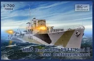 投げ売り堂 - 1/700 英ハントII級護衛駆逐艦・バズワースL03・英海軍1941-42年 [PB70004]_00