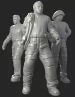 投げ売り堂 - 1/72 レジン製SFハンガークルーセット Vol.6 レジンキャストキット [HAUGS72006]_00