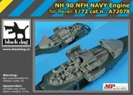 投げ売り堂 - 1/72 NH90 NFH 海軍型用エンジン レベル用 ディティールアップパーツ [HAUA72078]_00