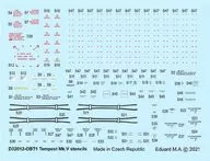 投げ売り堂 - 1/32 ホーカー テンペスト Mk.V データーステンシルデカール スペシャルホビー/レベル用 [EDUD32012]_00