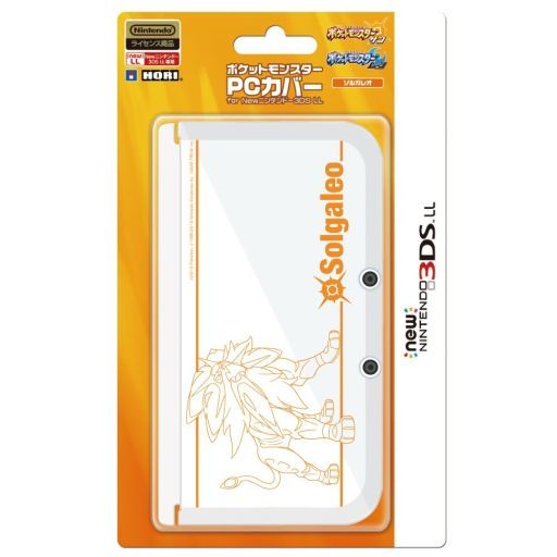 駿河屋 新品 中古 ポケットモンスターpcカバー ソルガレオ New3dsll用 ニンテンドー3ds