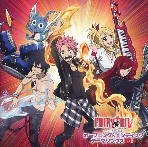 アニメ「FAIRY TAIL」オープニング＆エンディングテーマソングスVol．2［限定盤DVD付］