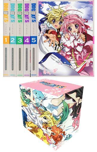 DOG DAYS 完全生産限定版全6巻セット(アニメイト全巻収納BOX付き)