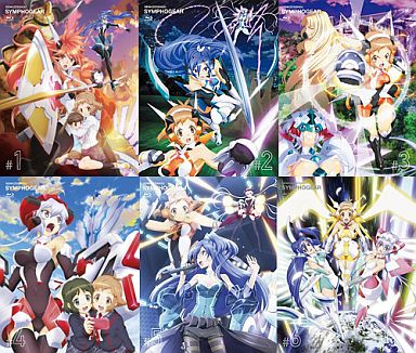 アニメBlu-ray Disc 戦姫絶唱シンフォギア 初回限定版 全6巻セット