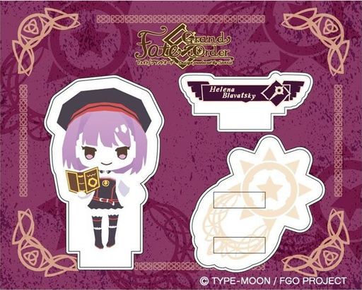 キャスター/エレナ・ブラヴァツキー 「Fate/Grand Order Design produced by Sanrio Vol.2 トレーディングアクリルスタンド」