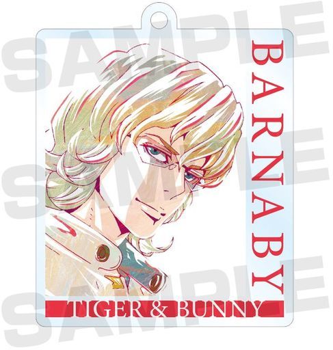 バーナビー・ブルックスJr.(右向き/顔左向き) 「TIGER ＆ BUNNY トレーディング Ani-Art アクリルキーホルダー」