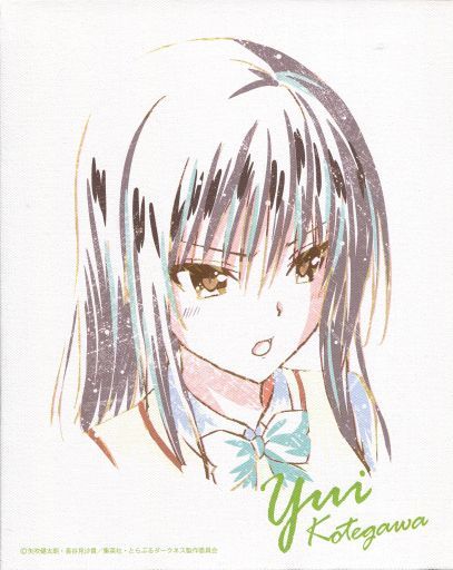 古手川唯 Ani-Art キャンバスボード 「To LOVEる-とらぶる- ダークネス」