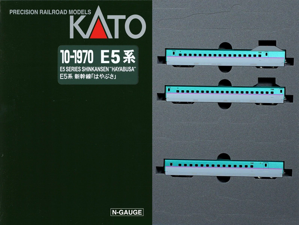 KATO(�J�g�[) �V�i �S���͌^ 1/160 E5�n�V���� �͂�Ԃ� �����Z�b�gA(3��) [10-1970]