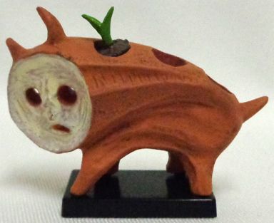 駿河屋 買取 犬の植木鉢 カプセルqミュージアム 岡本太郎アートピース集 光の饗宴 トレーディングフィギュア