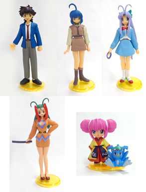 全5種セット 「まもって守護月天! リアルフィギュアコレクション」