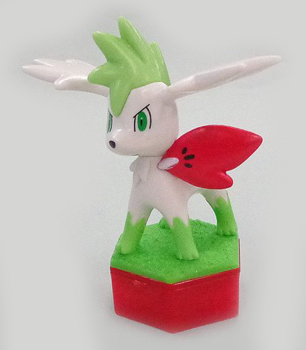 駿河屋 買取 シェイミ スカイフォルムスペシャルver 劇場版ポケットモンスター ダイヤモンド パール ギラティナと氷空の花束シェイミ ポケモンスタンプフィギュアコレクション 当たり景品 ほっともっと限定 トレーディングフィギュア