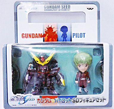 ブリッツガンダム＆ニコル・アマルフィ「機動戦士ガンダムSEED」ガンダム＆パイロットSDフィギュアセット