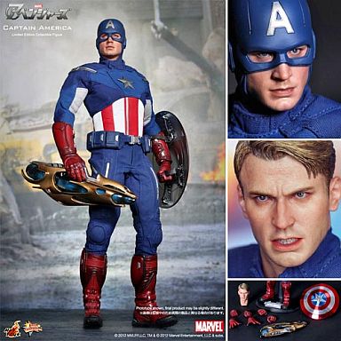 キャプテン・アメリカ 「アベンジャーズ」 ムービー・マスターピース 1/6 アクションフィギュア