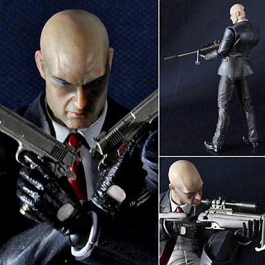 駿河屋 買取 Play Arts改 エージェント47 Hitman Absolution アクションフィギュア フィギュア