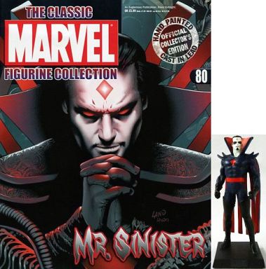 駿河屋 買取 Mr Sinister ミスター シニスター The Classic Marvel Figurine Collection 80 フィギュア マガジン フィギュア