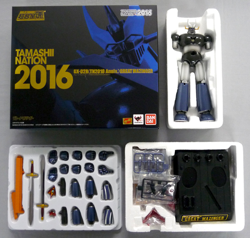 超合金魂 Gx 02r Tn16 Anniv グレートマジンガー 魂ネイション16記念ver グレートマジンガー 魂ネイション16開催記念 Suruga Ya 駿河屋 Shopping Service Lighted Hk